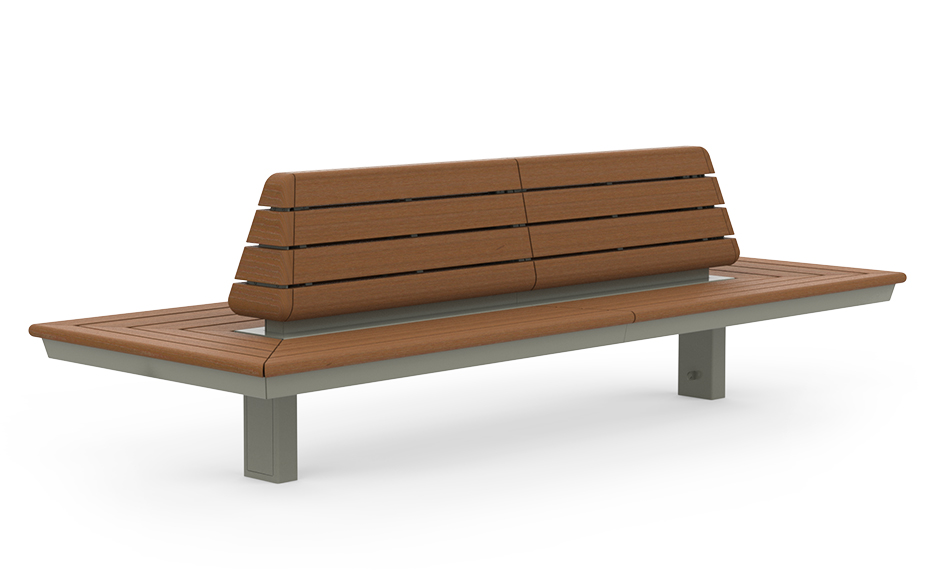 Calidum Redesign bench double-sided bamboo